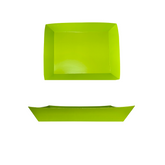 BANDEJA RECTANGULAR VERDE X2